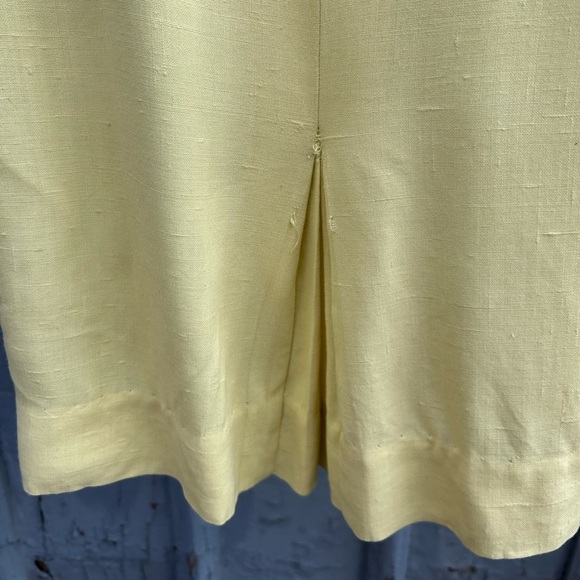 Jonelle 1950's Yellow Dress & jacket set, size vintage "12" (modern 6), - Picture 9 of 16